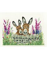 Heritage Crafts borduurpakket Pip & Poppy 1797A telpatroon 