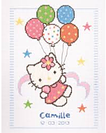Borduurpakket hello kitty camille van vervaco