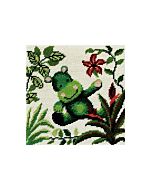 Het nijlpaard  Voorbedrukte canvas 