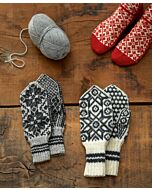 Gratis breipatroon wanten breien van Lana Grossa Meilenweit 6-draads