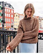 Lana Grossa trui in boordpatroon van Natural Alpaca Pelo nk3,m19