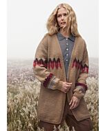 Lana Grossa vest met jaquard breien van Naturalwolle NK4,m19