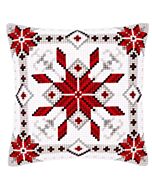 Borduurpakket kussen ijskristal I