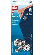 Vernietbare drukknopen Tenax met zware sluitkracht van Prym, 20mm
