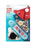 Prym anorak vernietbare drukknopen - 15mm brons multipac 100 stuks 