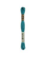 Borduurzijde DMC Mouline Special 117 kl.3848 groen turquoise 