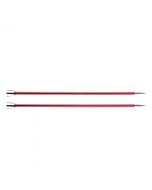 Knit Pro Zing breinaald met knop 6.5mm, 40cm lang