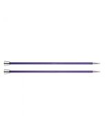 Knit Pro Zing breinaald met knop 8.0mm, 40cm lang