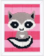 Kinder borduurpakket spansteek wasbeertje van Vervaco pn-0172111