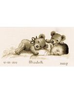 Vervaco borduurpakket geboortetegel kindje slaap pn-0143730