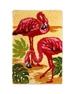 Smyrna Knoopkleed flamingo's van orchidea 4108