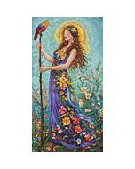 Letistitch borduurpakket zomergodin L56-00 telpatroon