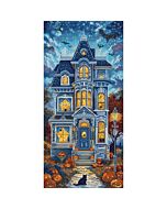 Letistitch borduurpakket Horror huis L9945 telpatroon