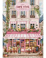 Letistitch borduurpakket boulangerie café L9988 telpatroon