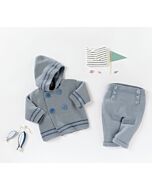 Lana Grossa baby broekje breien van Cool Wool baby uit Infanti Edition