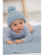 Lana Grossa baby muts breien van Cool Merino Big (infanti 19, m23)
