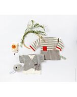 Lana Grossa baby omslagvest breien van Cool Wool baby Print punto incl. Infanti Edition