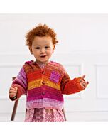 Lana Grossa baby vest met capuchon haken van Cotonella (IE5, M7)