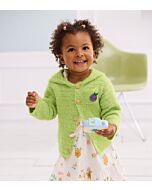 Lana Grossa baby vestje haken van Per Fortuna en Elastico (IE5,M47)