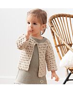 Lana Grossa baby vestje haken van Soft Cotton (infanti 17, m16)