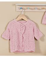 Lana Grossa baby vestje haken van The Look Fine (The Look flyer, m5) | C.R. Couture