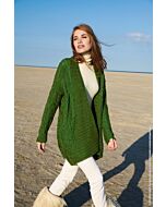 Lana Grossa Brigitte No.2 vest met kabels breien incl. Filati 56