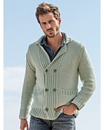 Lana Grossa caban vest breien van Organico breien uit Classici 18