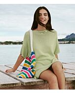 Lana Grossa dames jurk breien van Solo Lino (LP 15, M19)