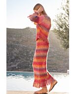 Lana Grossa dames rok breien van Cotonella en Cottonhair (F71,M5)