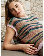 Lana Grossa dames spencer breien van Ecopuno en Gianna (F69,M59)