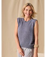 Lana Grossa dames top-down top breien van Diversa (C28,M17)