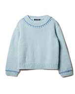 Lana Grossa dames top-down trui breien van Winter Softness (LB19,M2)