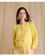 Lana Grossa dames top-down vest breien van Alta Moda Cotolana en Soffio (C28,M43)