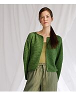 Lana Grossa dames top-down vest breien van Linarte (C28,M30)