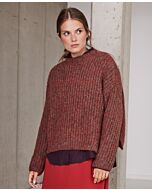 Lana Grossa dames trui breien van Alpaca Air II en Silkhair (F70,M49)