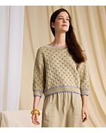 Lana Grossa dames trui van Promessa breien (C28,M6)