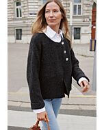 Lana Grossa dames vest breien van Cashmere 16 fine (Classici 23, m4)