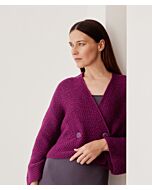 Lana Grossa dames vest breien van Cool Merino (C27,M5)