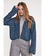 Lana Grossa dames vest breien van Glamour en Alpaca Air II (F70,M31)