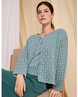 Lana Grossa dames vest breien van Setapura (C28,M41)