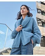 Lana Grossa dames vest breien van Winter Softness (LB19,M1)