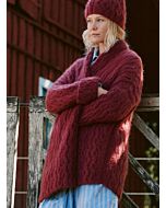 Lana Grossa dames vest met kabels breien van Mohair di Gio (NK5,M9)