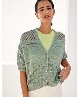 Lana Grossa Diversa vest breien uit Filati 65, m30