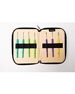 Lana Grossa gekleurde haaknaaldenset 2.0 t/m 12mm