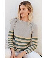 Lana Grossa gestreepte trui van Organico breien uit Classici 18