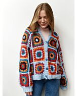 Lana Grossa granny square vest haken en breien van Superkid Seta (H7,M14)