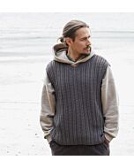 Lana Grossa heren spencer breien van Bingo (C27,M51)