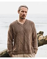 Lana Grossa heren trui breien van Merino Superiore en Ecopuno (C27,M53)