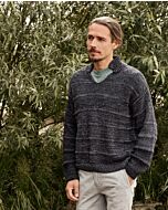 Lana Grossa heren trui breien van Vintage Chunky (C27,M50)