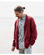 Lana Grossa heren vest breien van Cool Merino Big (C27,M54)